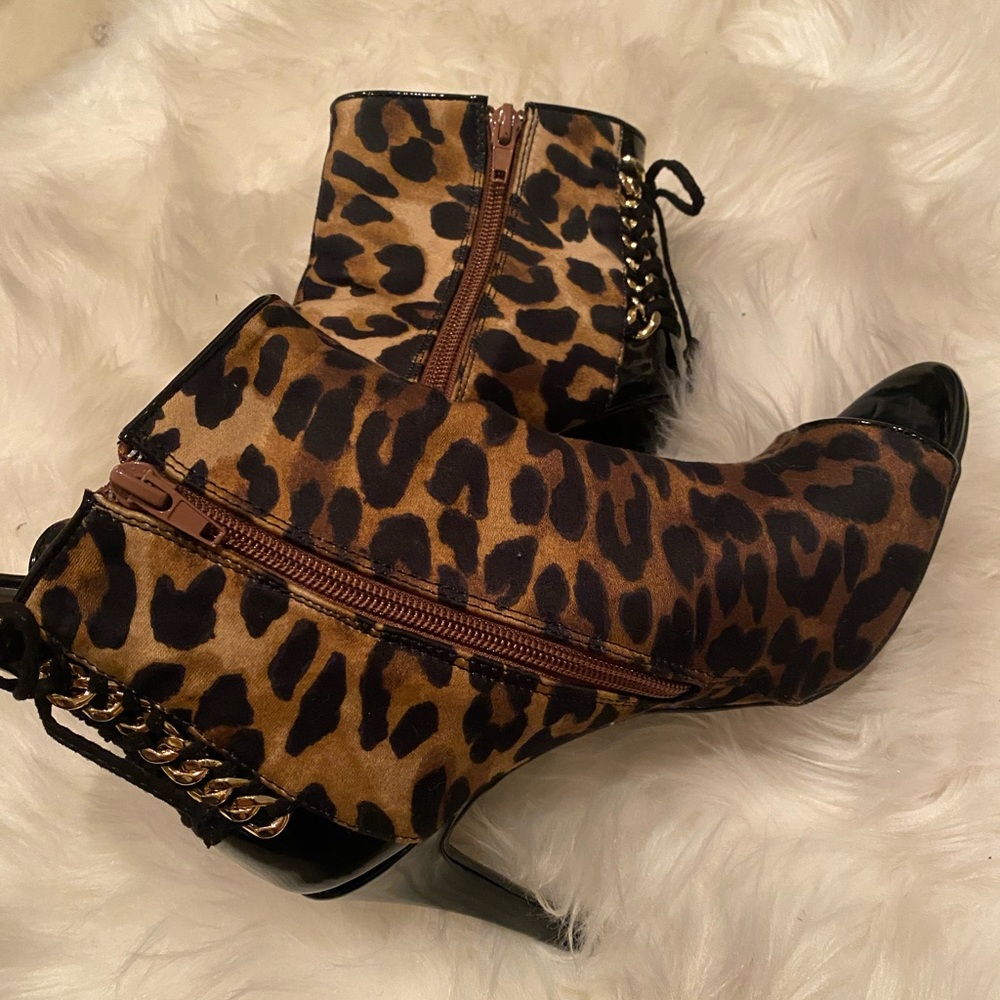 Leopard Print Heels - image 1